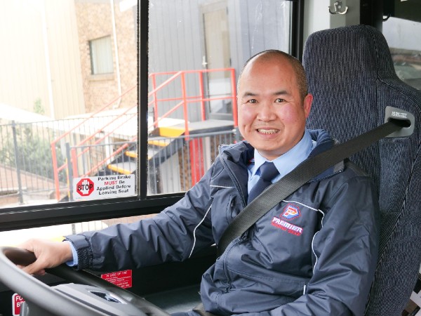 happy bus driver employment illawarra